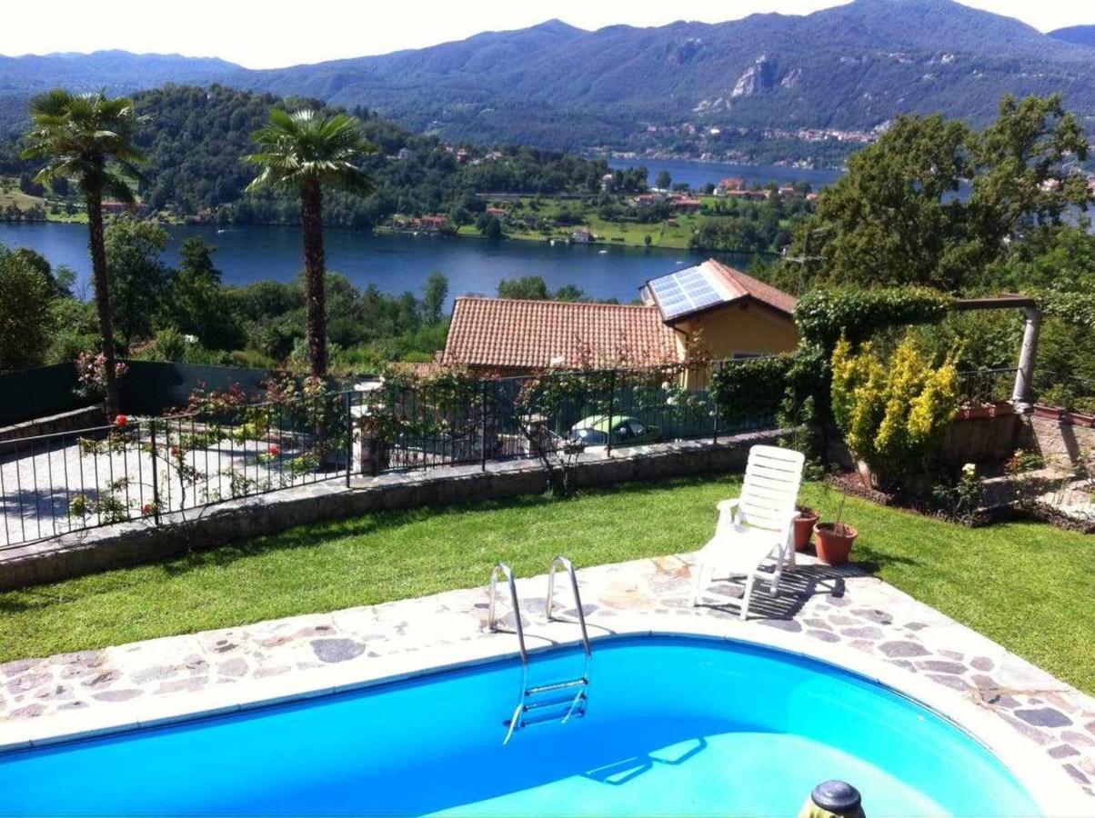Domus Cusiana Complesso Vista Lago E Piscina Miasino Eksteriør billede